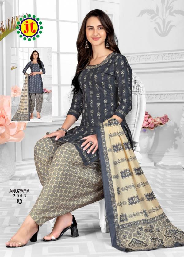 Jt Anupama 2 Fancy Casual Daily Wear Cotton Dress Material Collection
